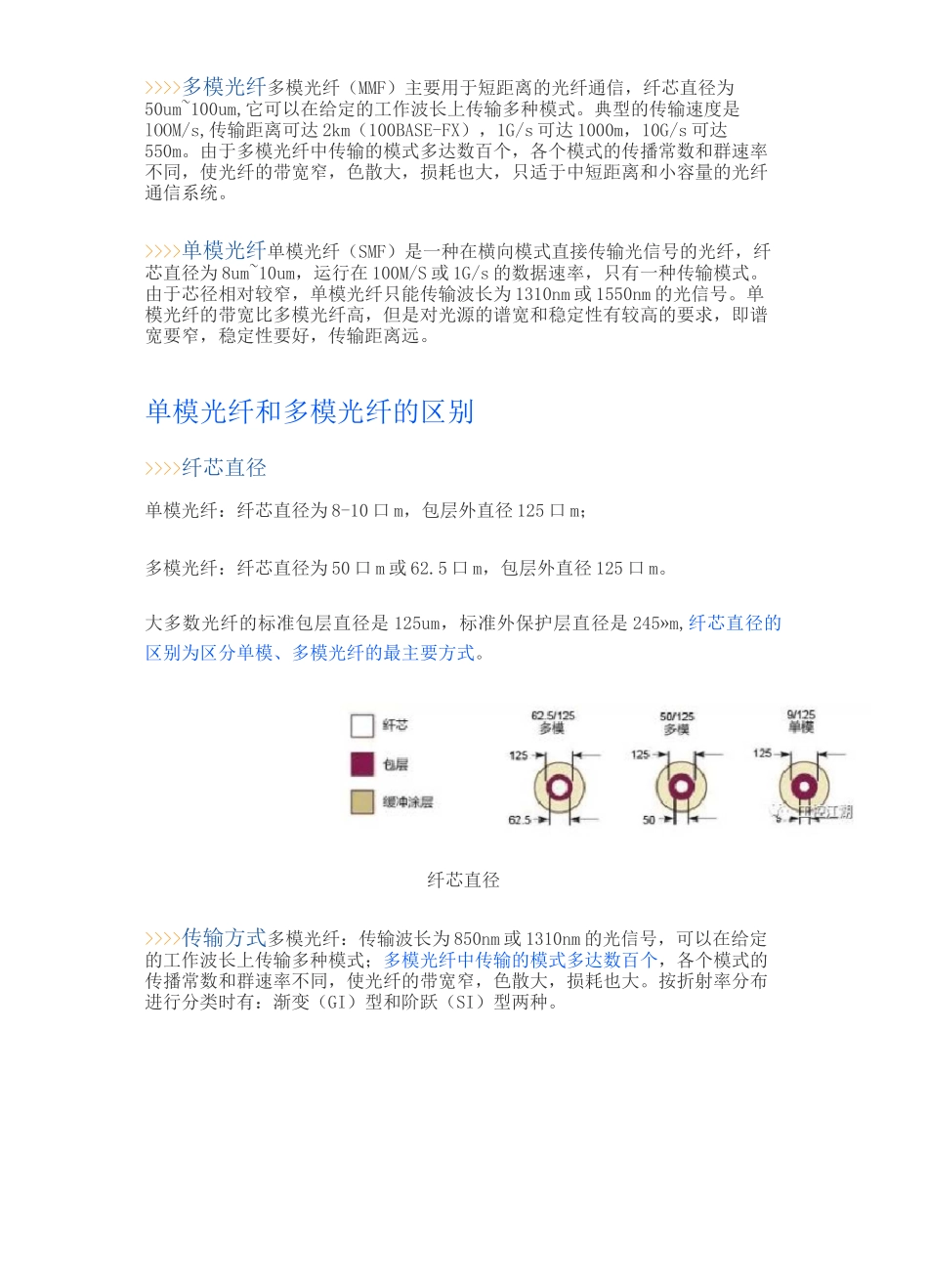 图文详解单模光纤和多模光纤的区别_第2页