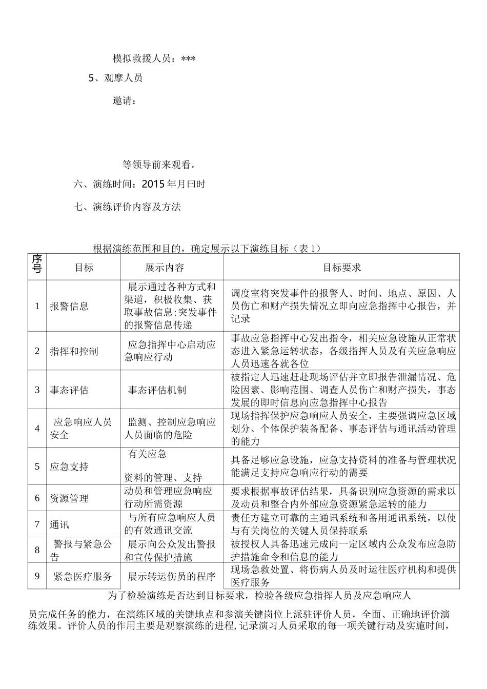 山地救援演练方案_第3页