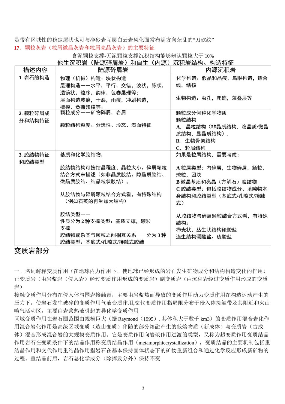 岩石学复习题_第3页