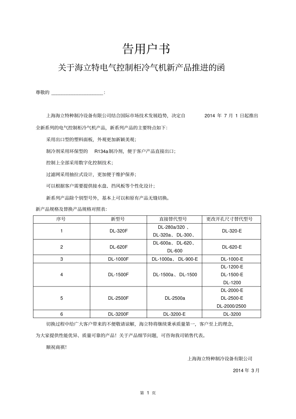 海立特空调开孔新旧对比表分析_第1页