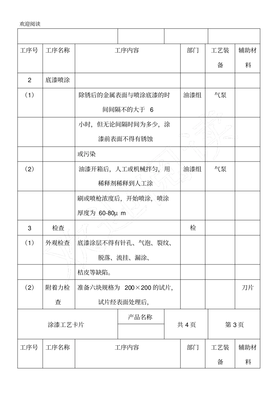 涂漆工艺卡片_第2页