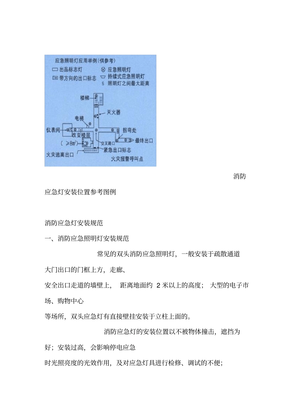 消防应急灯安装位置安装规范_第2页