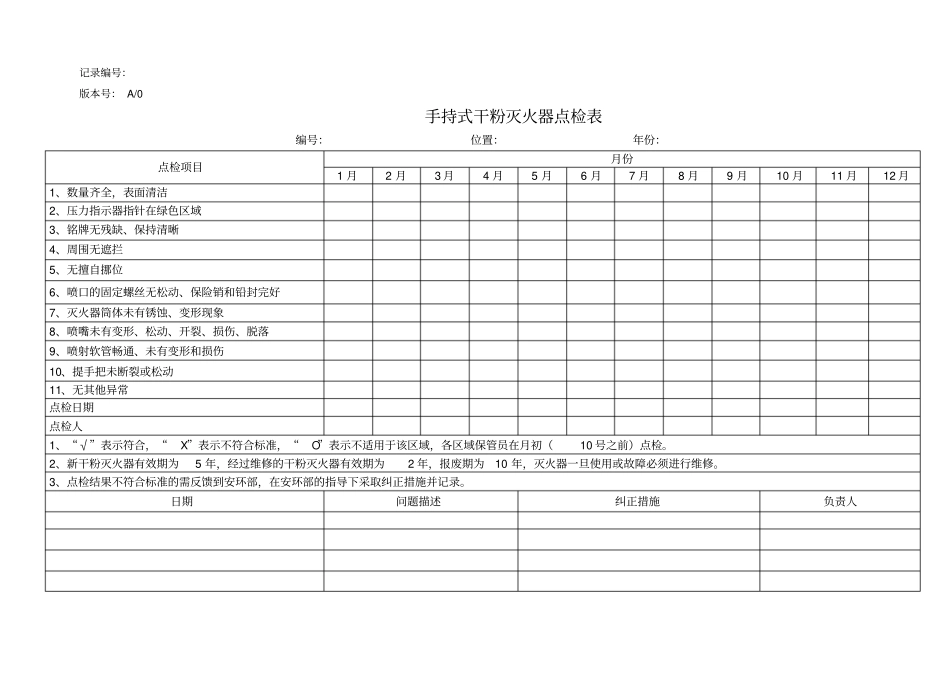 消防点检表格_第2页