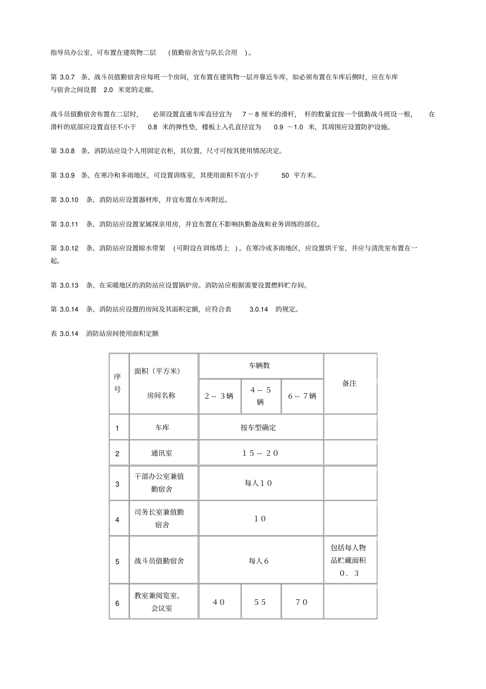 消防站建设设计标准GNJ1_第3页