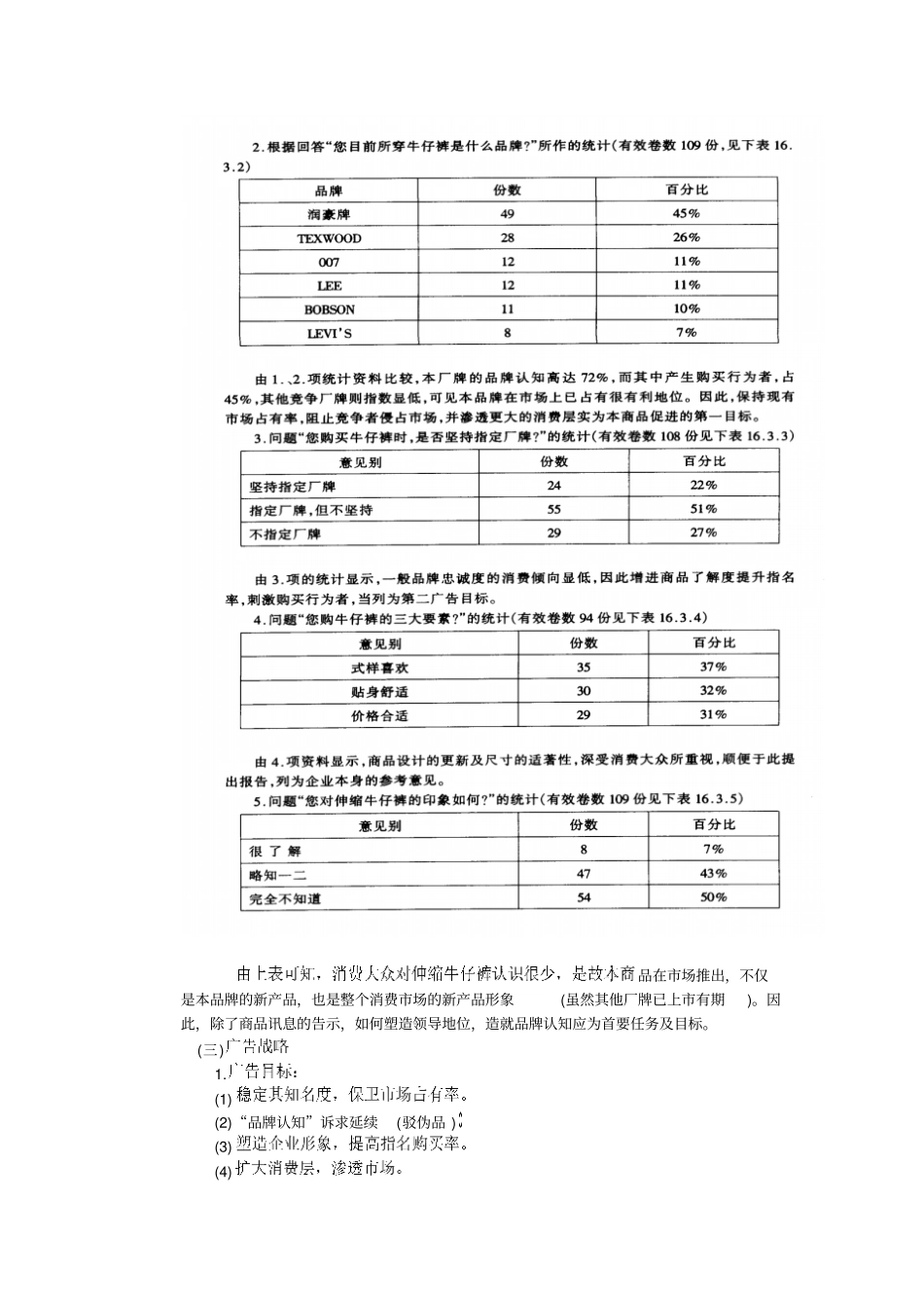 润豪牌牛仔裤年广告计划_第2页