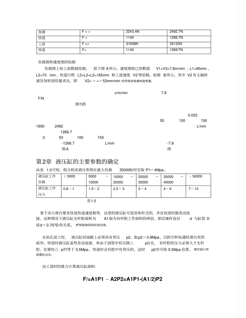 液压与气动技术课程研发设计卧式单面多轴钻镗两用组合机床液压系统_第2页
