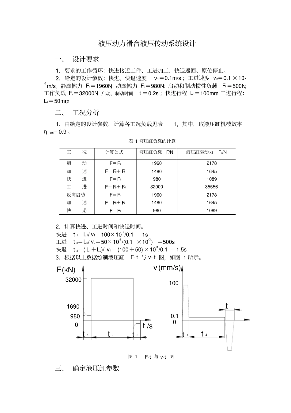 液压传动系统大作业_第2页