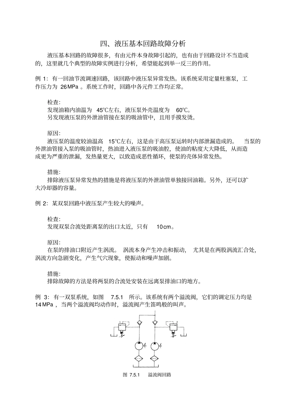 液压基本回路故障讲解_第1页