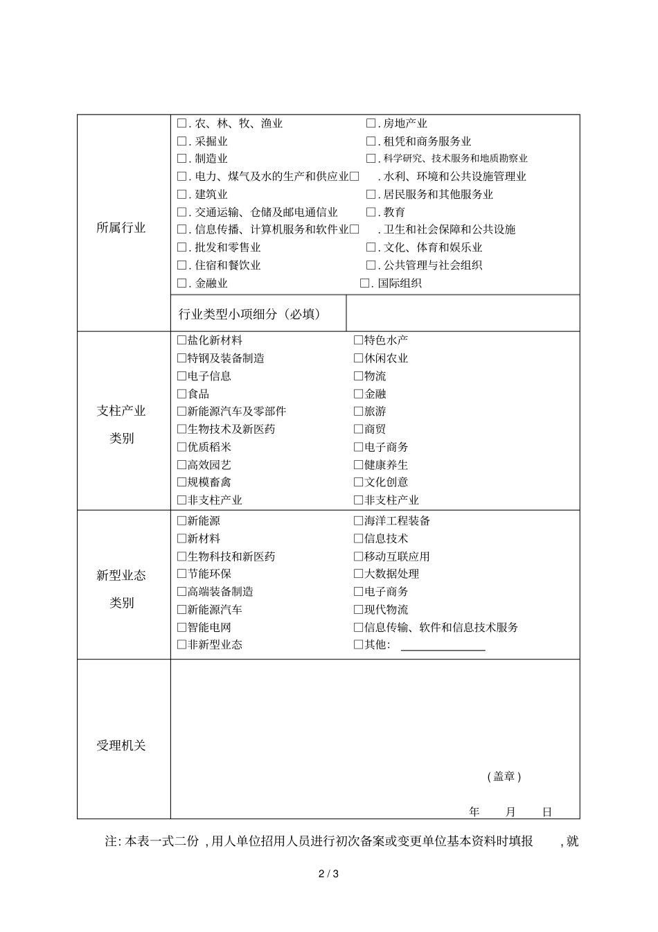 淮安劳动用工单位资料登记表_第2页
