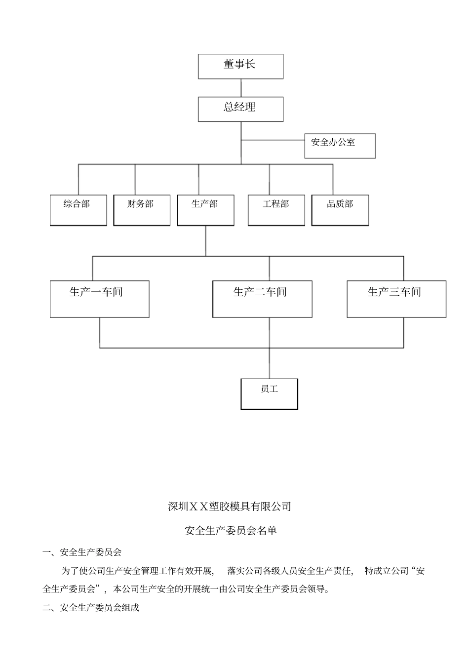 深圳卓利塑胶模具有限公司安全管理制度_第2页