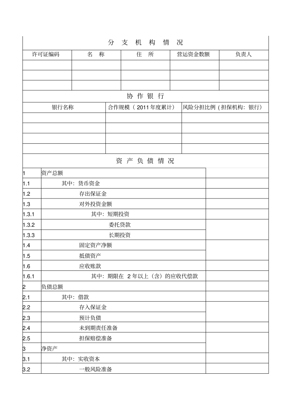 深圳融资性担保公司年审报告书度_第3页