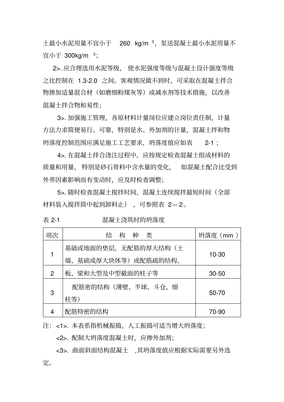 混凝土常见问题分析及处理意见_第2页