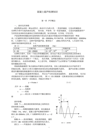 混凝土超声检测知识完整