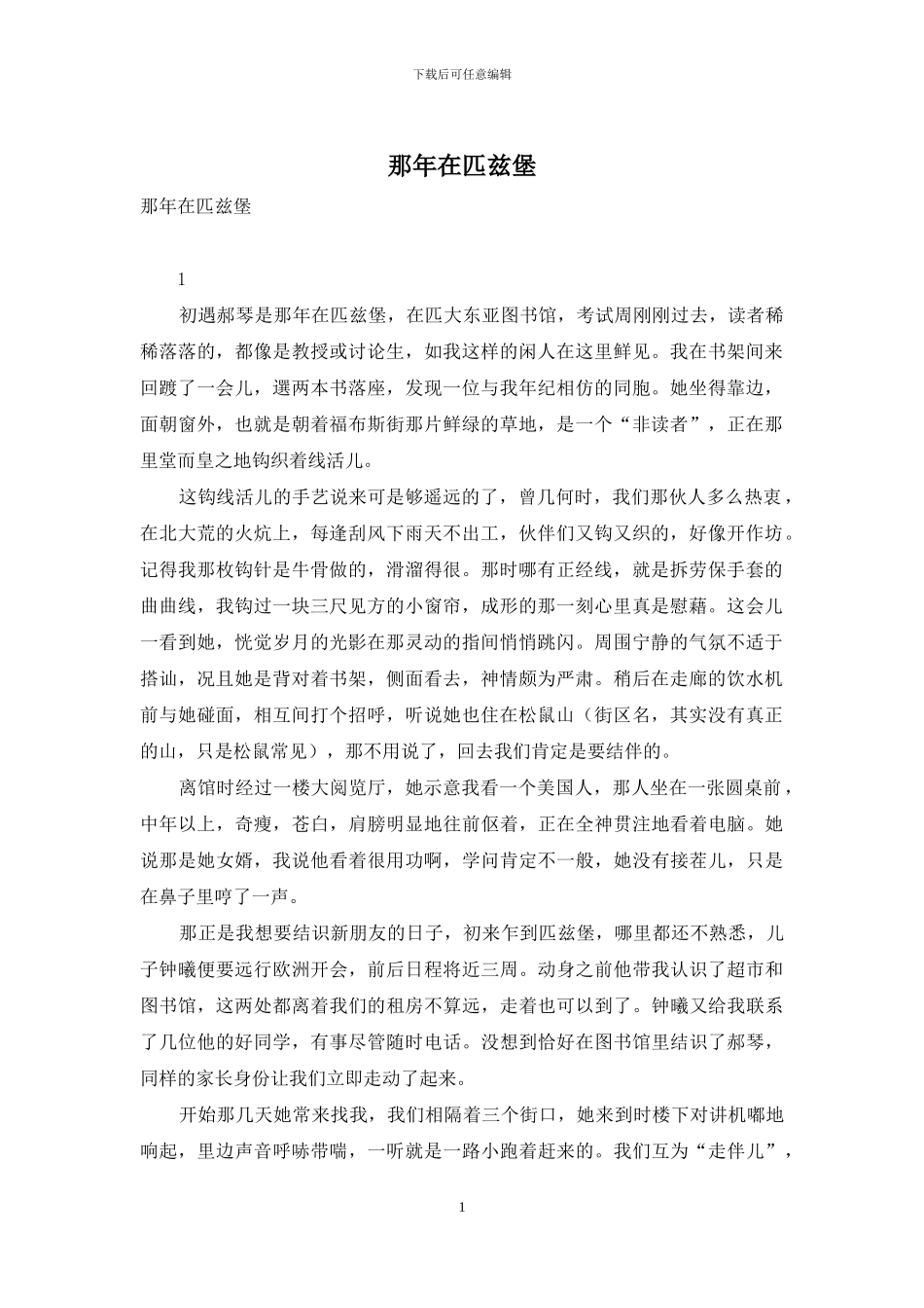 那年在匹兹堡_第1页