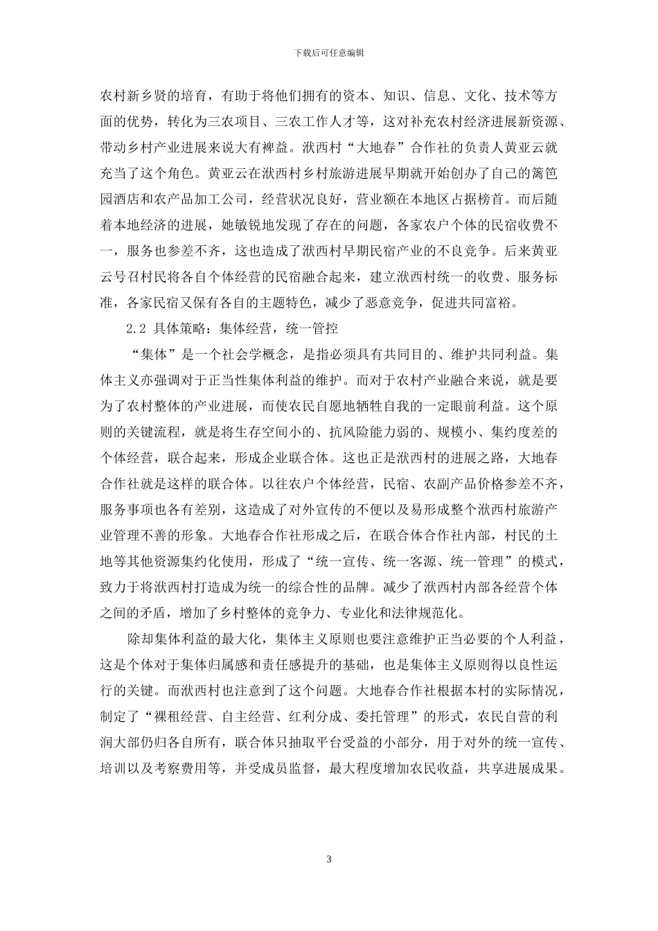 集体主义原则下的乡村振兴新模式_第3页