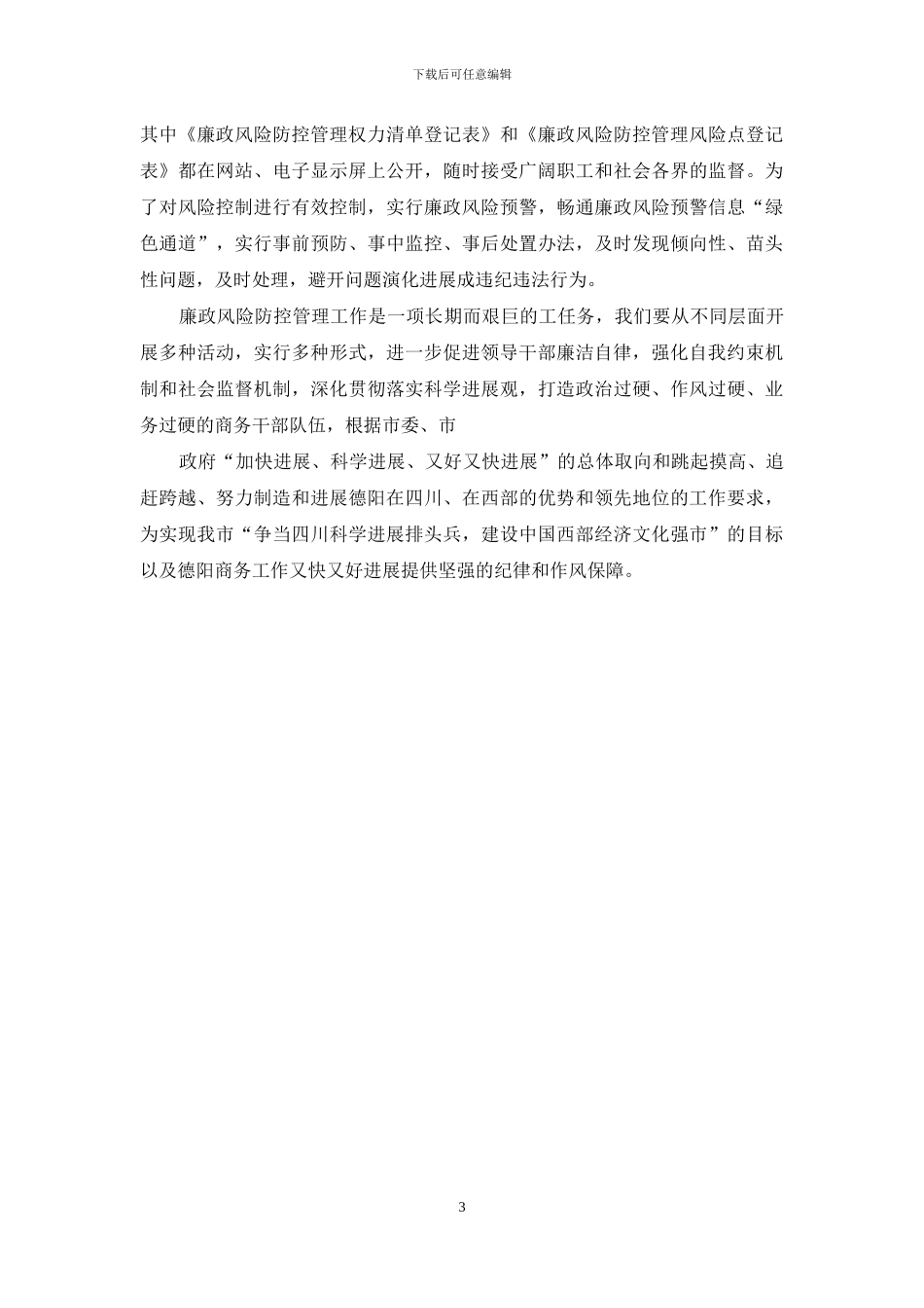 风险防控自查报告_第3页