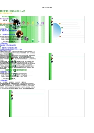 2审计组织与审计人员
