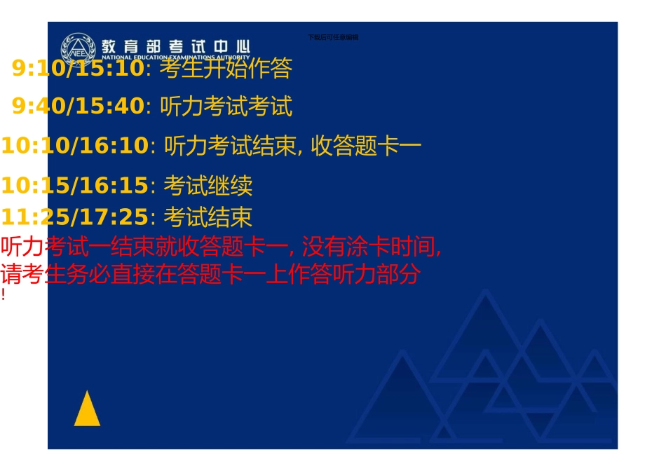 8月大学英语四六级考试调整说明_第3页