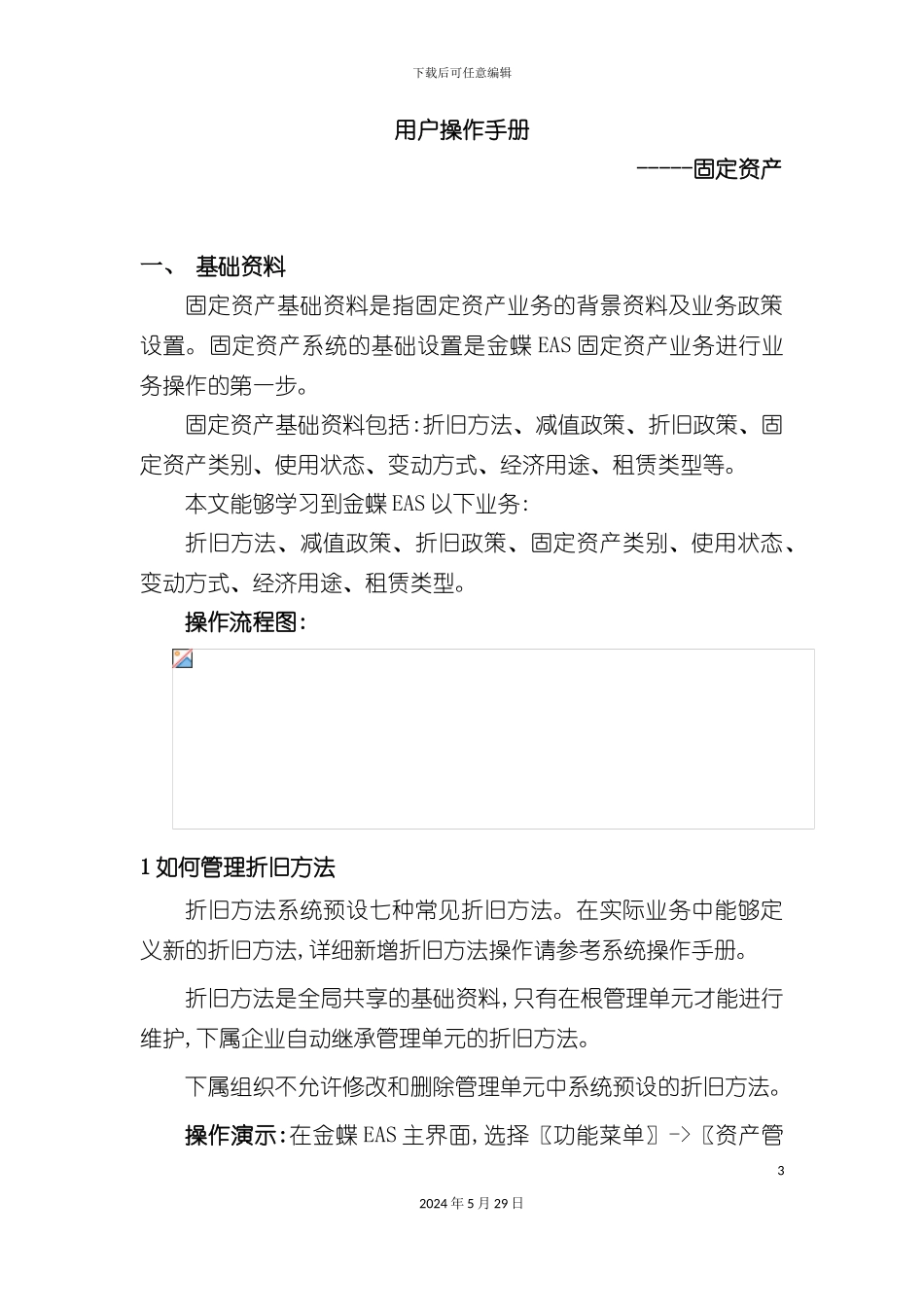 EAS系统标准操作手册固定资产_第3页
