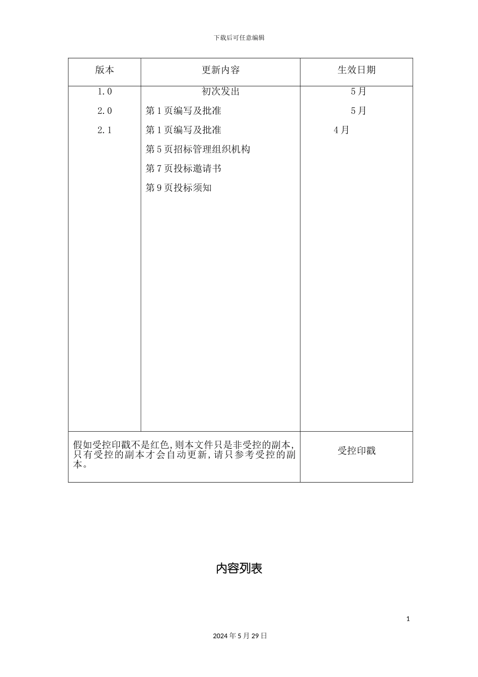 HSE燃气工程项目招投标管理制度_第3页