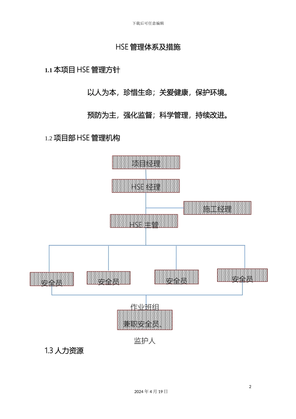 HSE管理体系及措施修改好_第2页