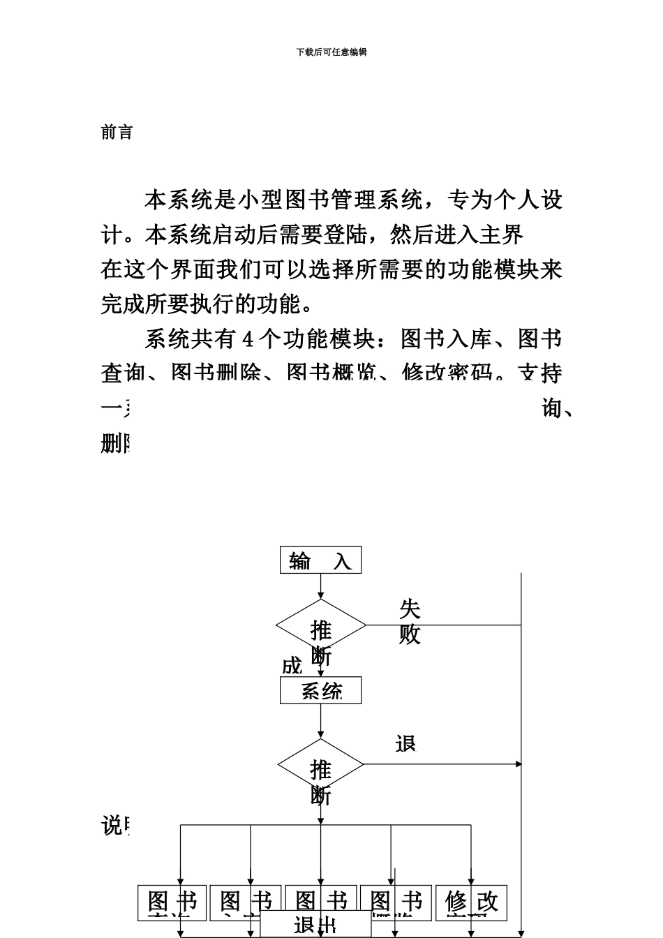 java专业课程设计小型图书标准管理系统_第3页
