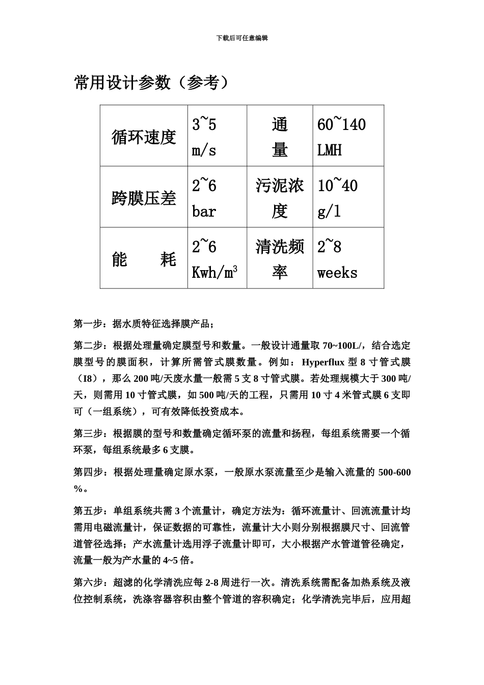 MBR膜清洗维护管理手册_第2页
