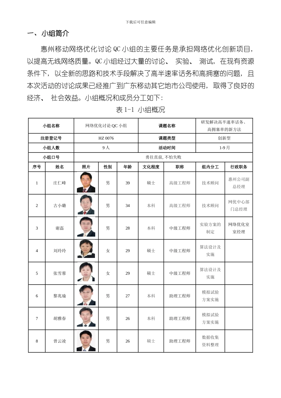 QC成果研究解决高半速率话务高拥塞率的新方法样本_第3页
