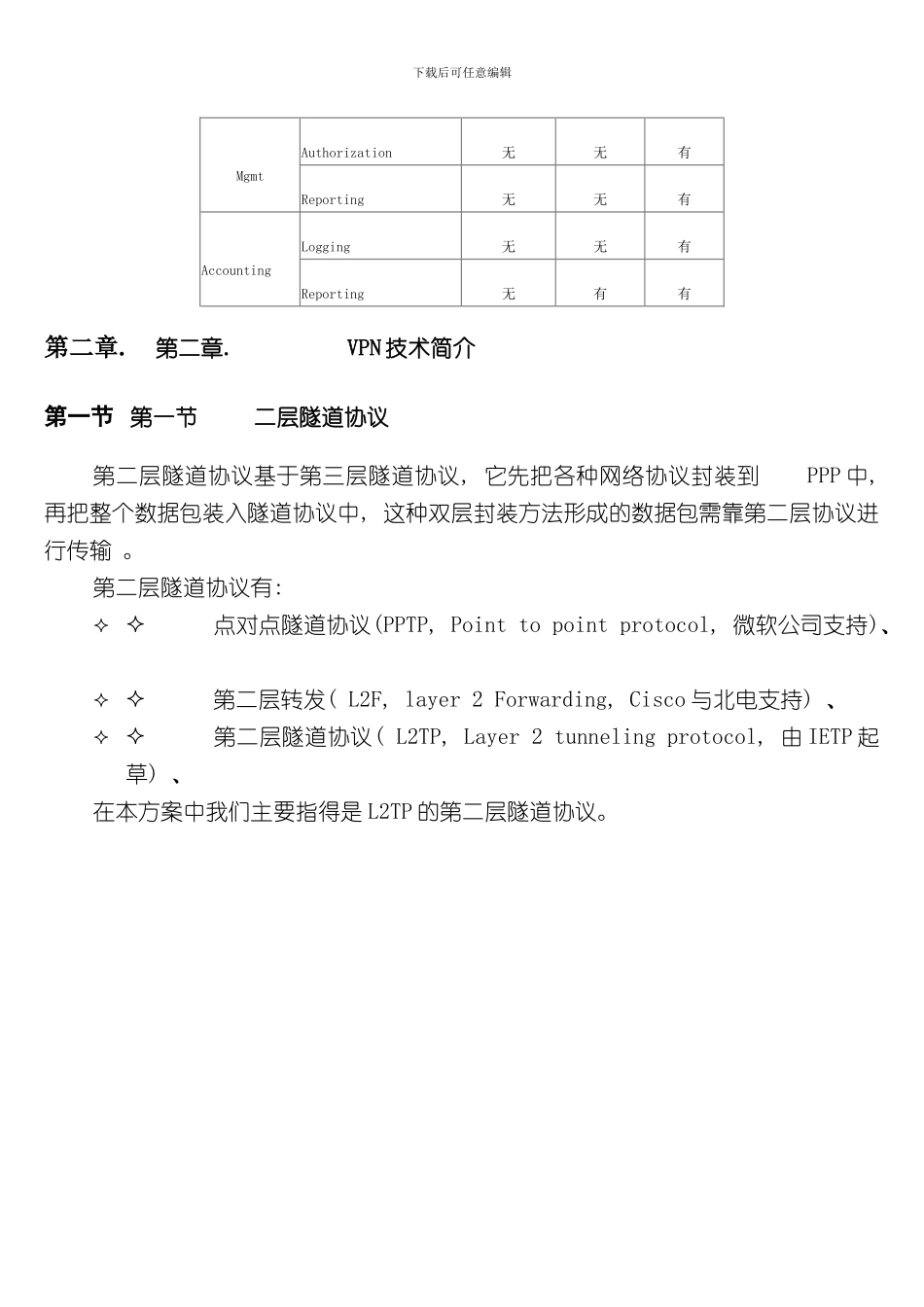 VPDN组网方案样本_第3页