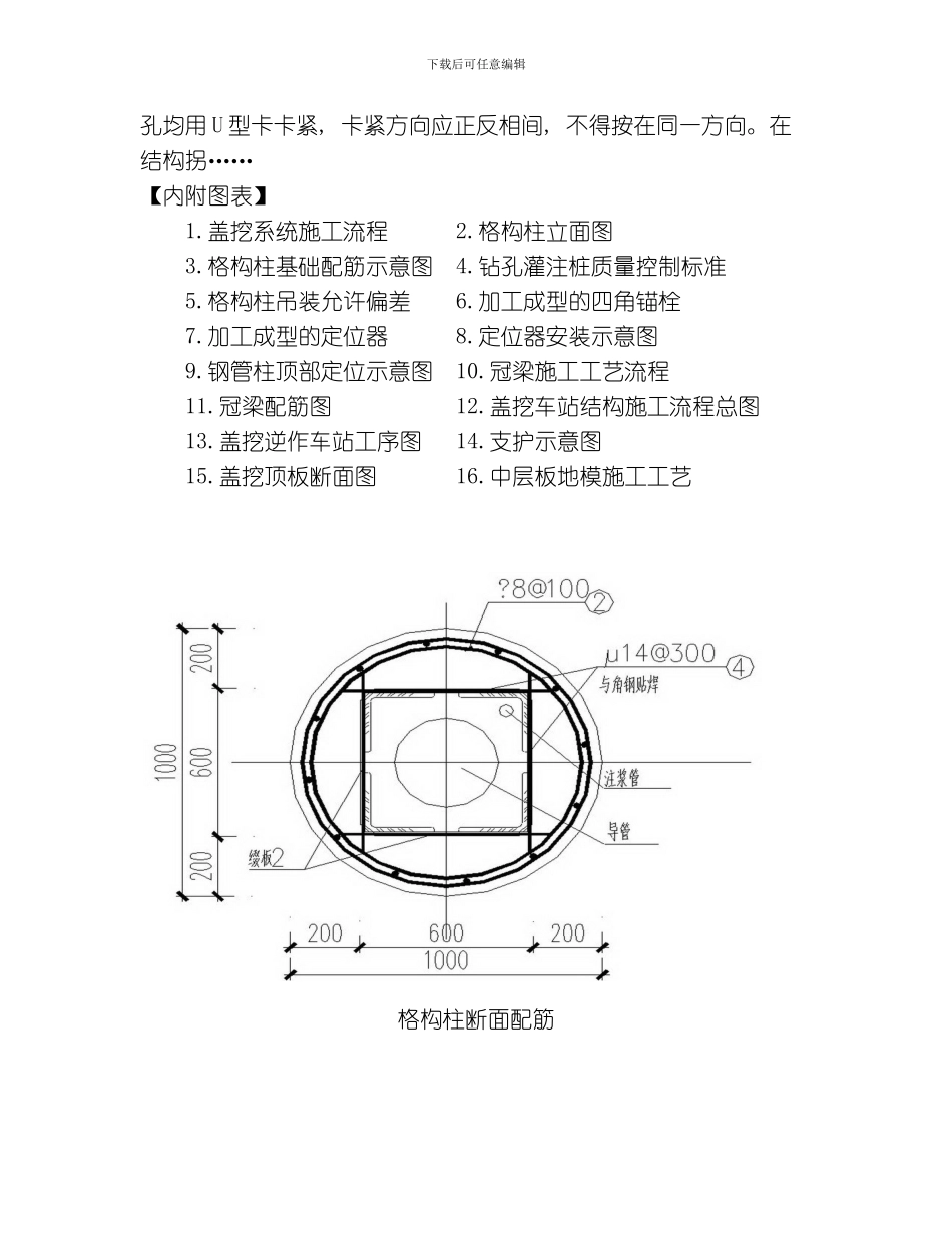 三层三跨框架结构地铁车站盖挖法施工方案模板_第2页