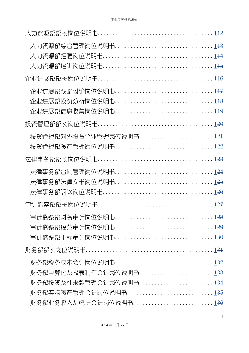 三木集团岗位说明书_第3页