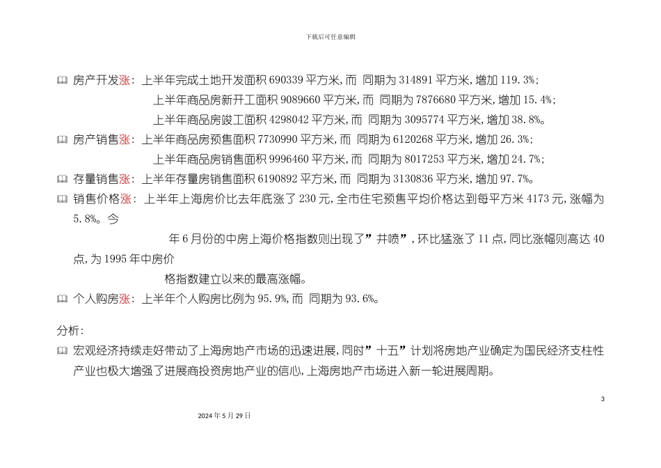 上海地产营销策划报告_第3页