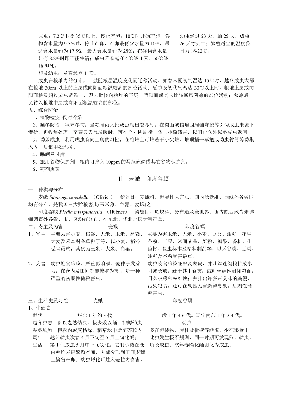 仓储害虫大全附防治方法_第3页