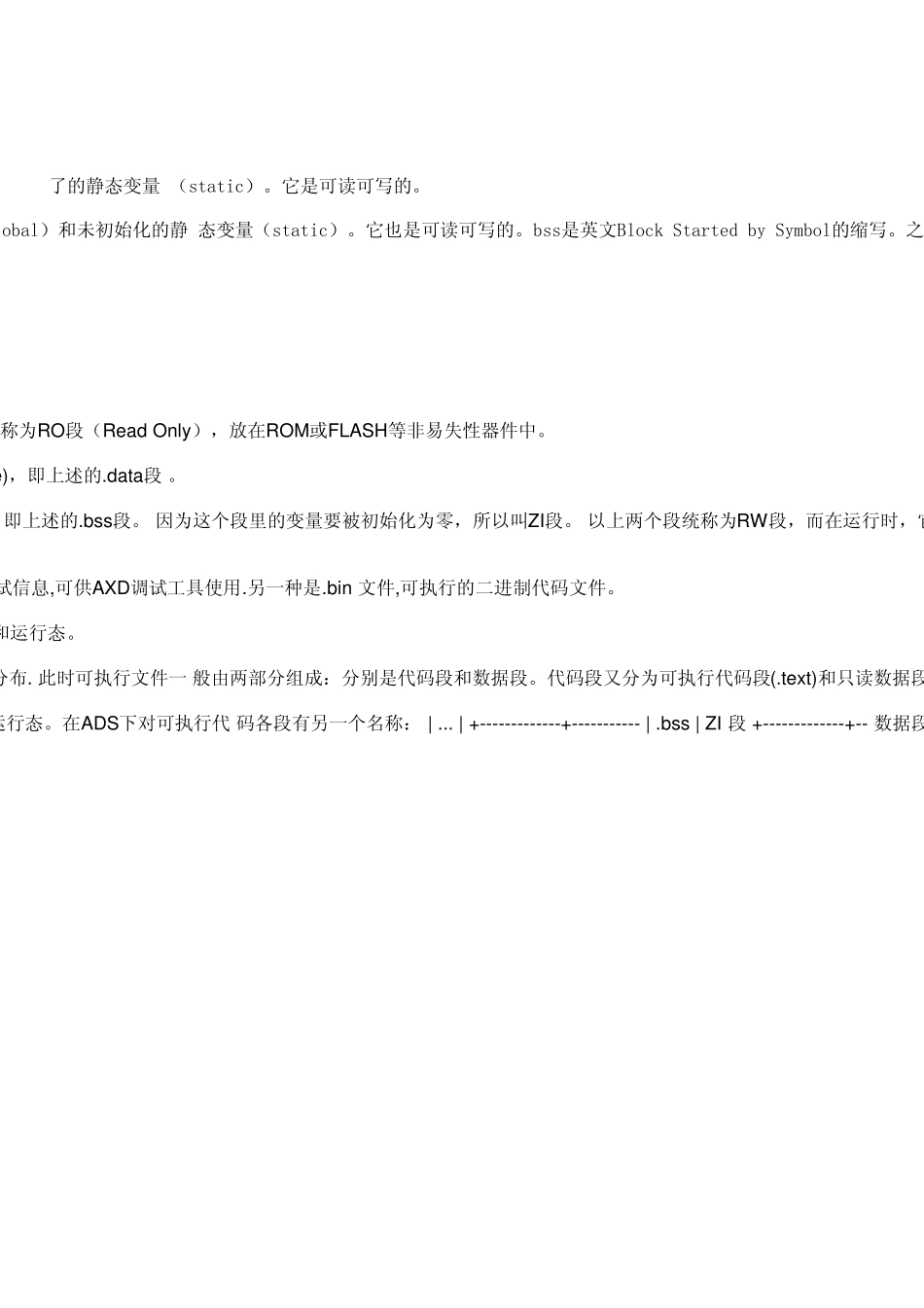 关于单片机内存分配介绍的_第2页