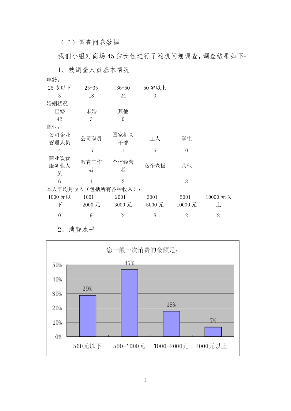关于女性消费者消费行为的调查报告_第3页