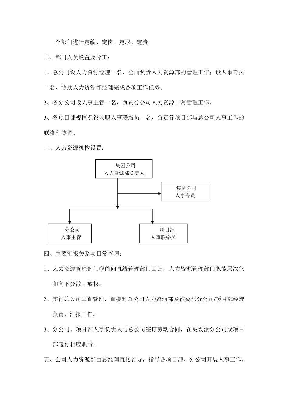 关于成立人力资源部的决定_第2页