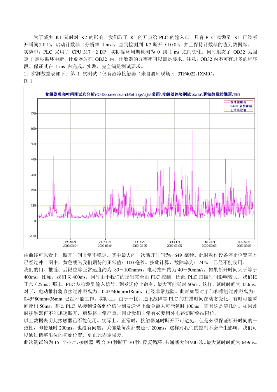 关于接触器断开延时的分析和试验_第2页