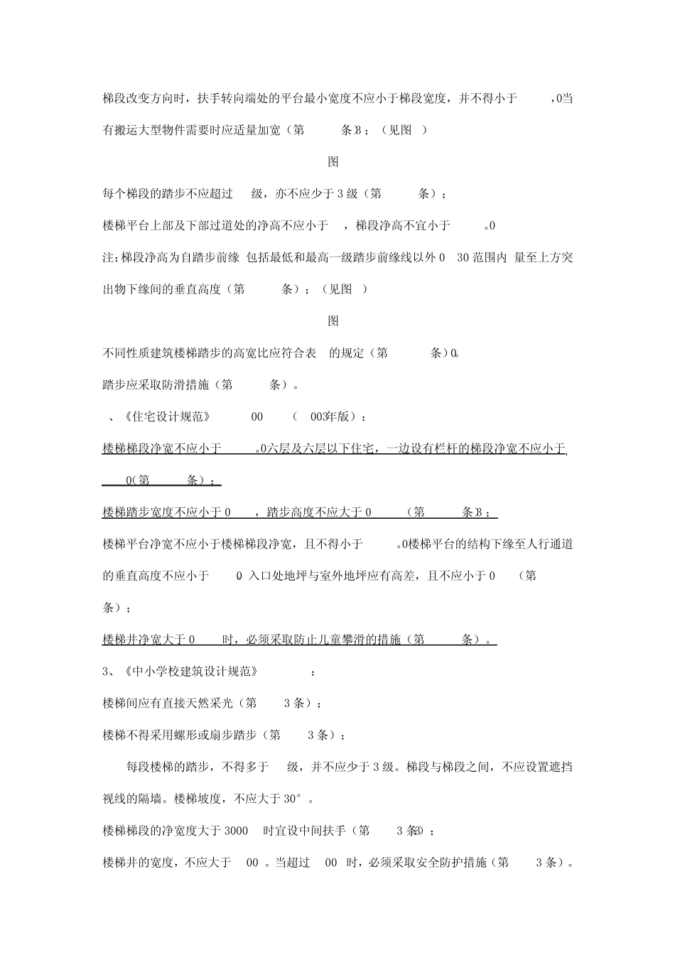 关于民用建筑中层高、楼梯、栏杆以及门窗玻璃_第3页