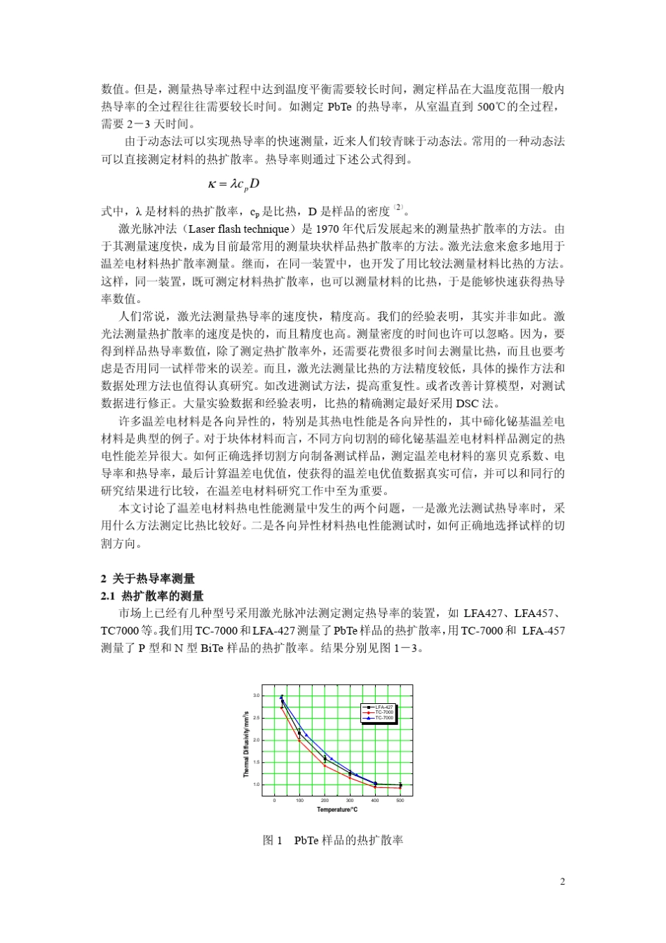 关于热电性能测量的讨论_第2页