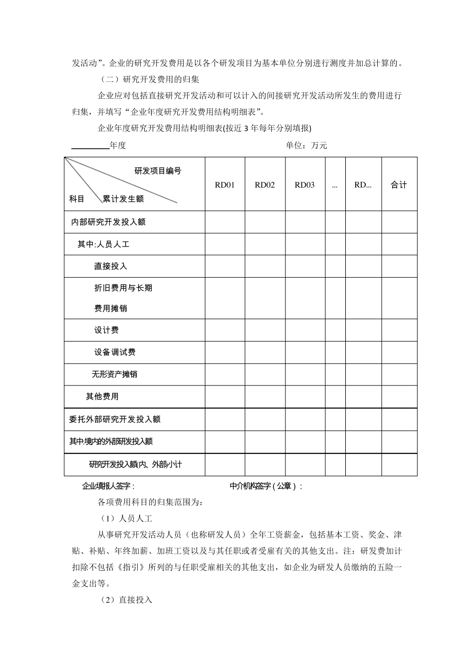 关于研发费用归集的有关规定和办法_第2页