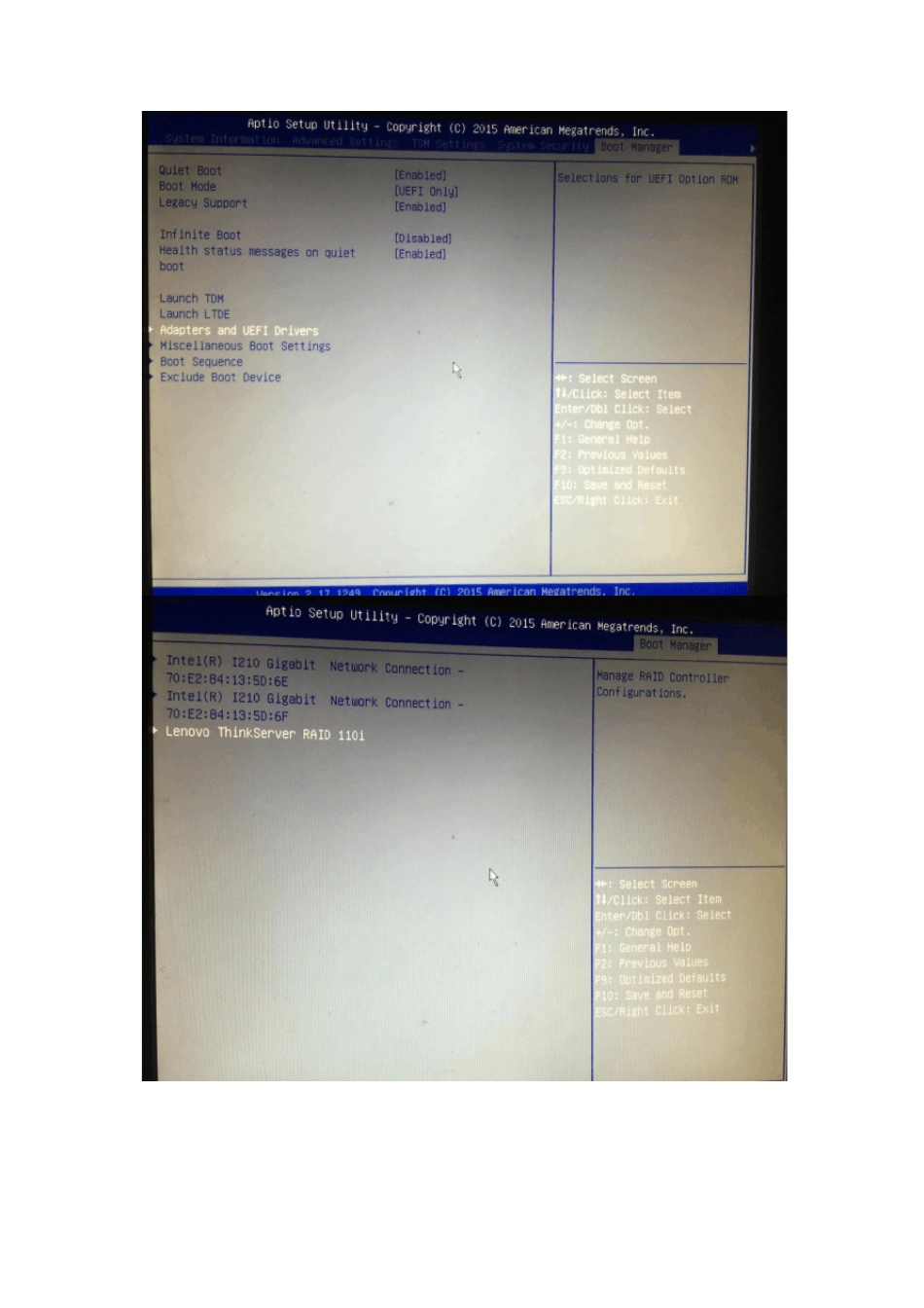 关于联想TD350服务器硬装CentOS操作系统注意事项_第2页