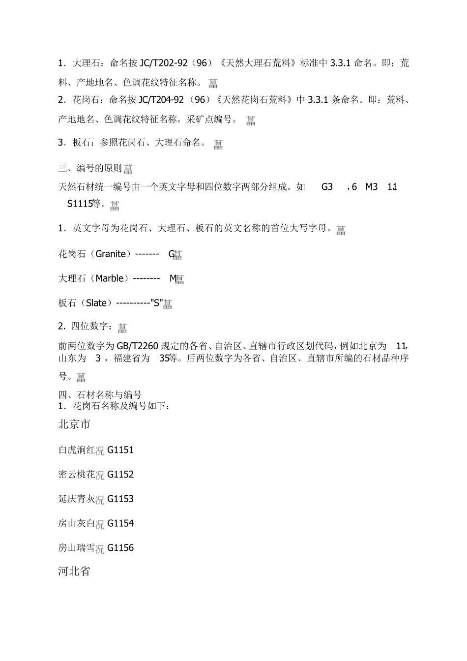 关于花岗岩编号的知识_第2页