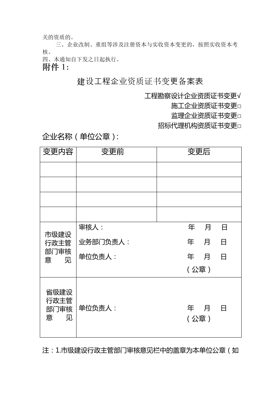 关于资质证书变更情况的说明_第3页