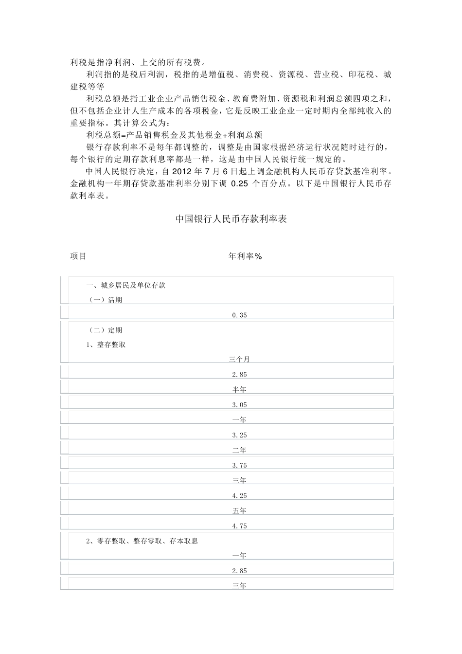 关于银行存款利息与利税调查_第2页