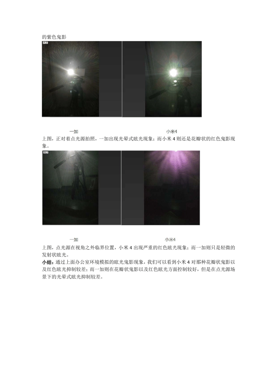 关于镜头鬼影炫光分析_第2页