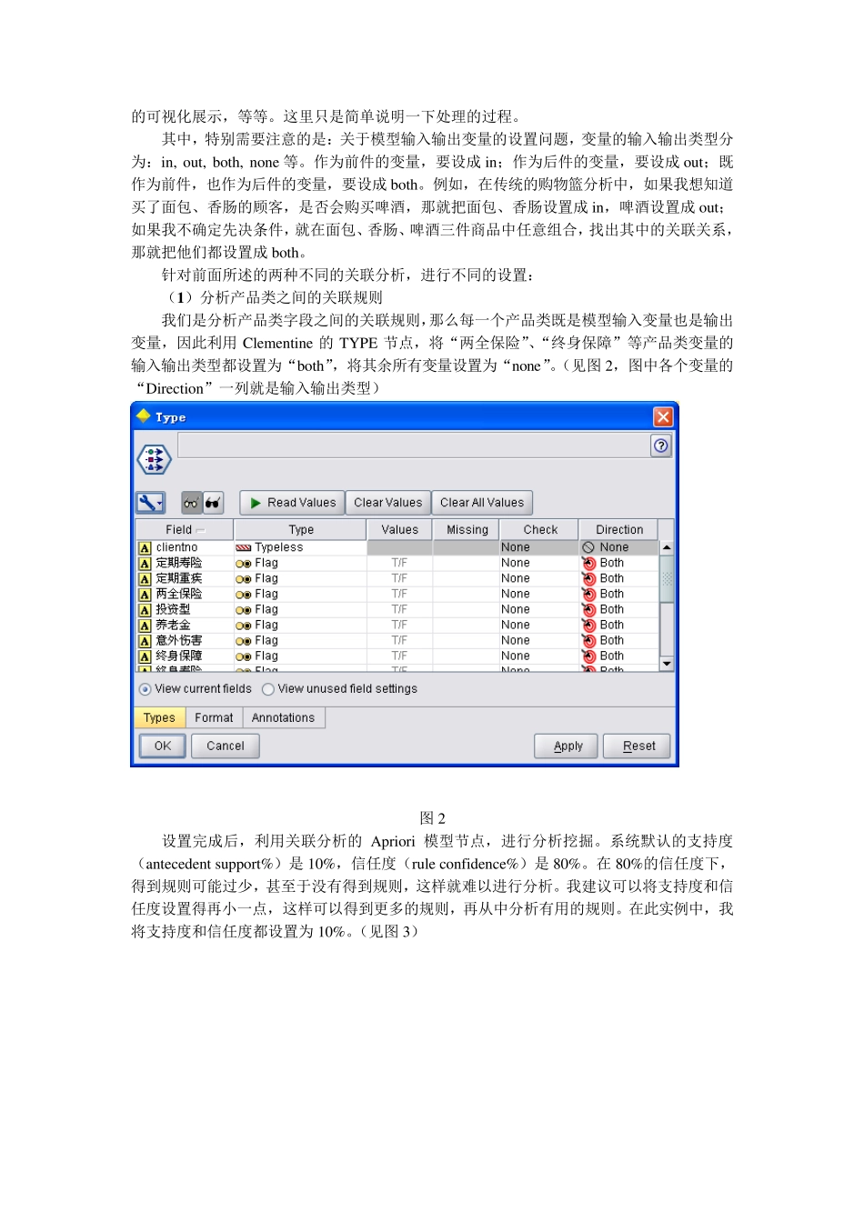 关联规则挖掘在保险产品销售分析中的应用_第3页