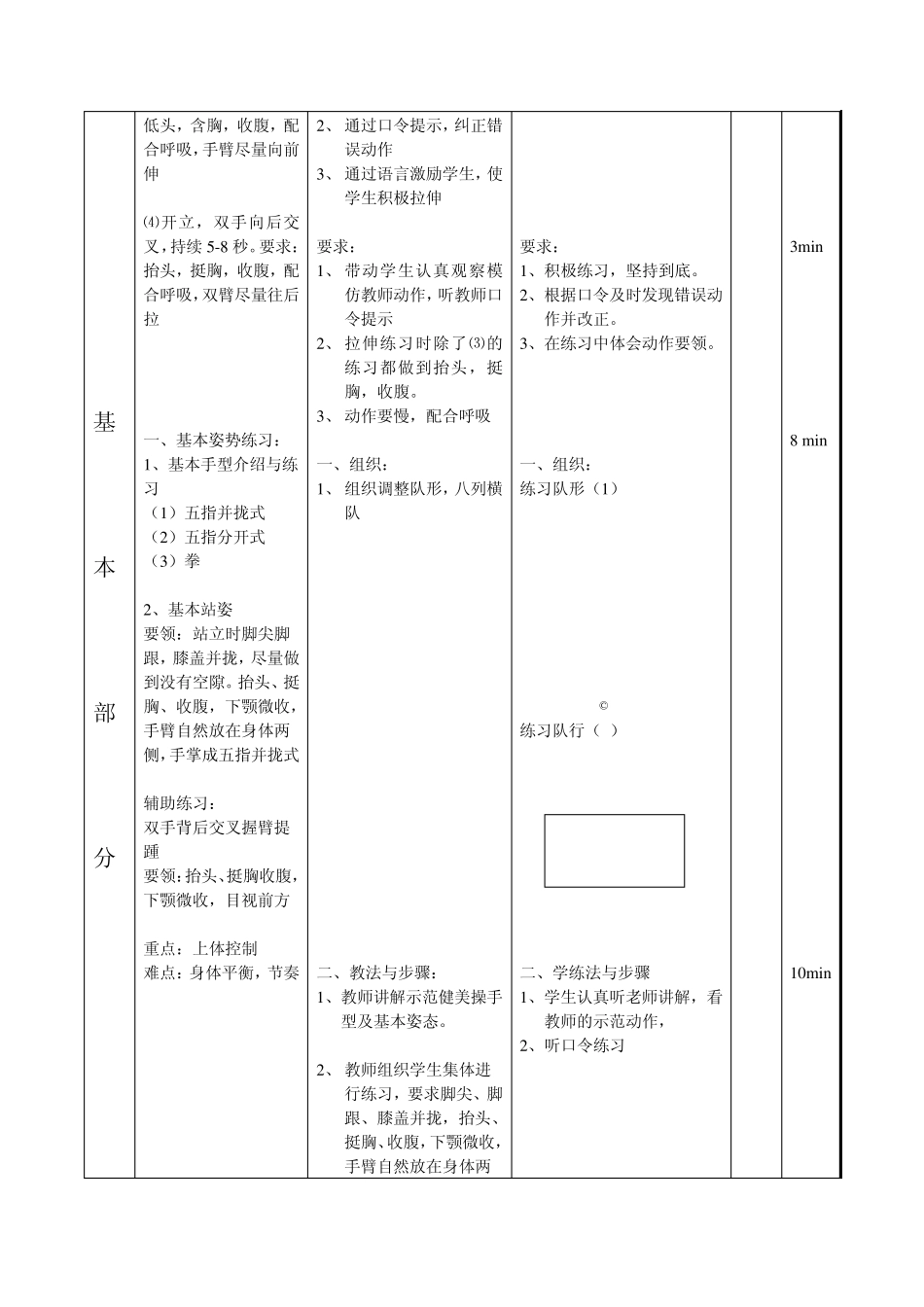 初中体育实践课教案(协调性)_第3页