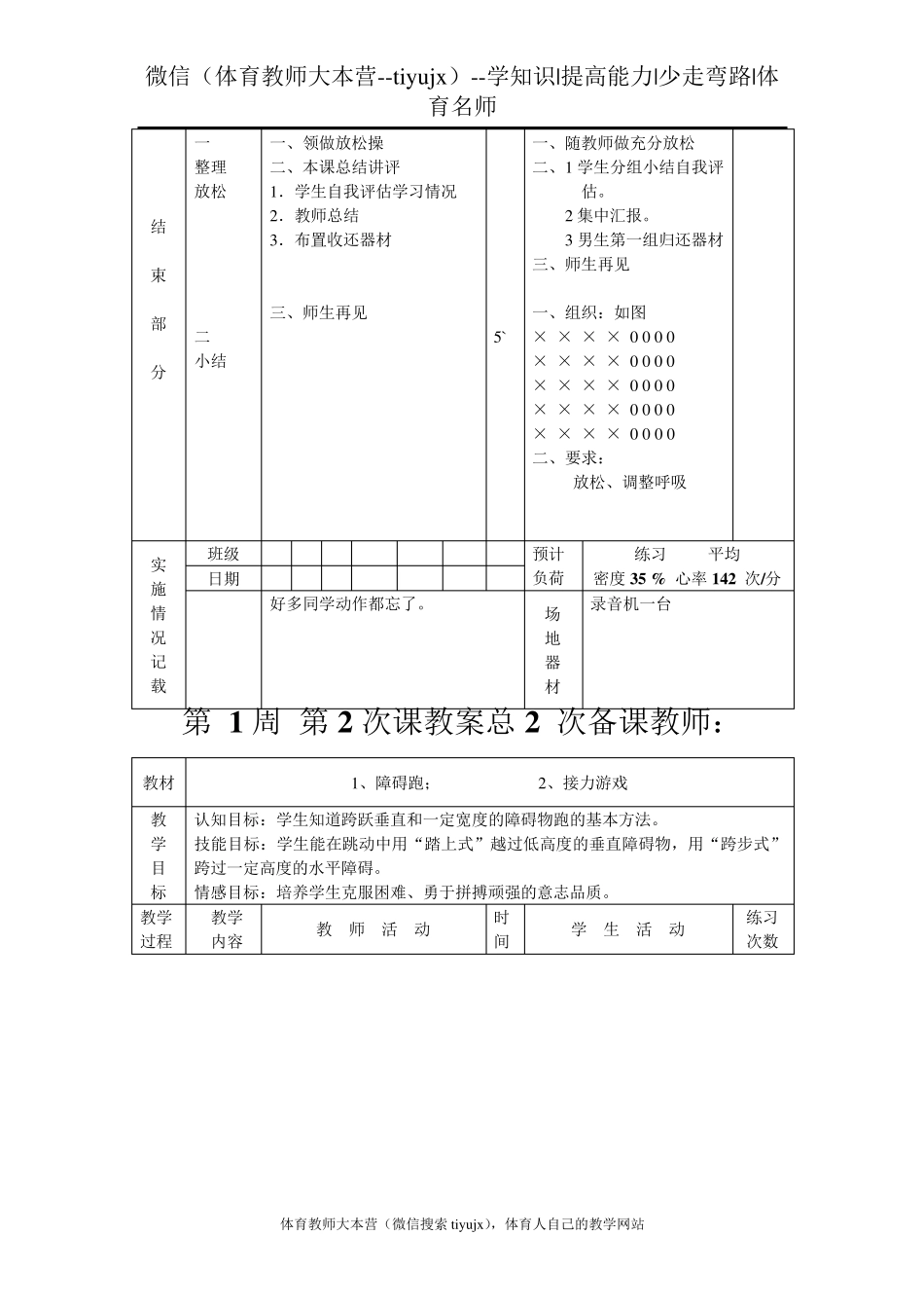 初中体育教案全集八年级_第3页