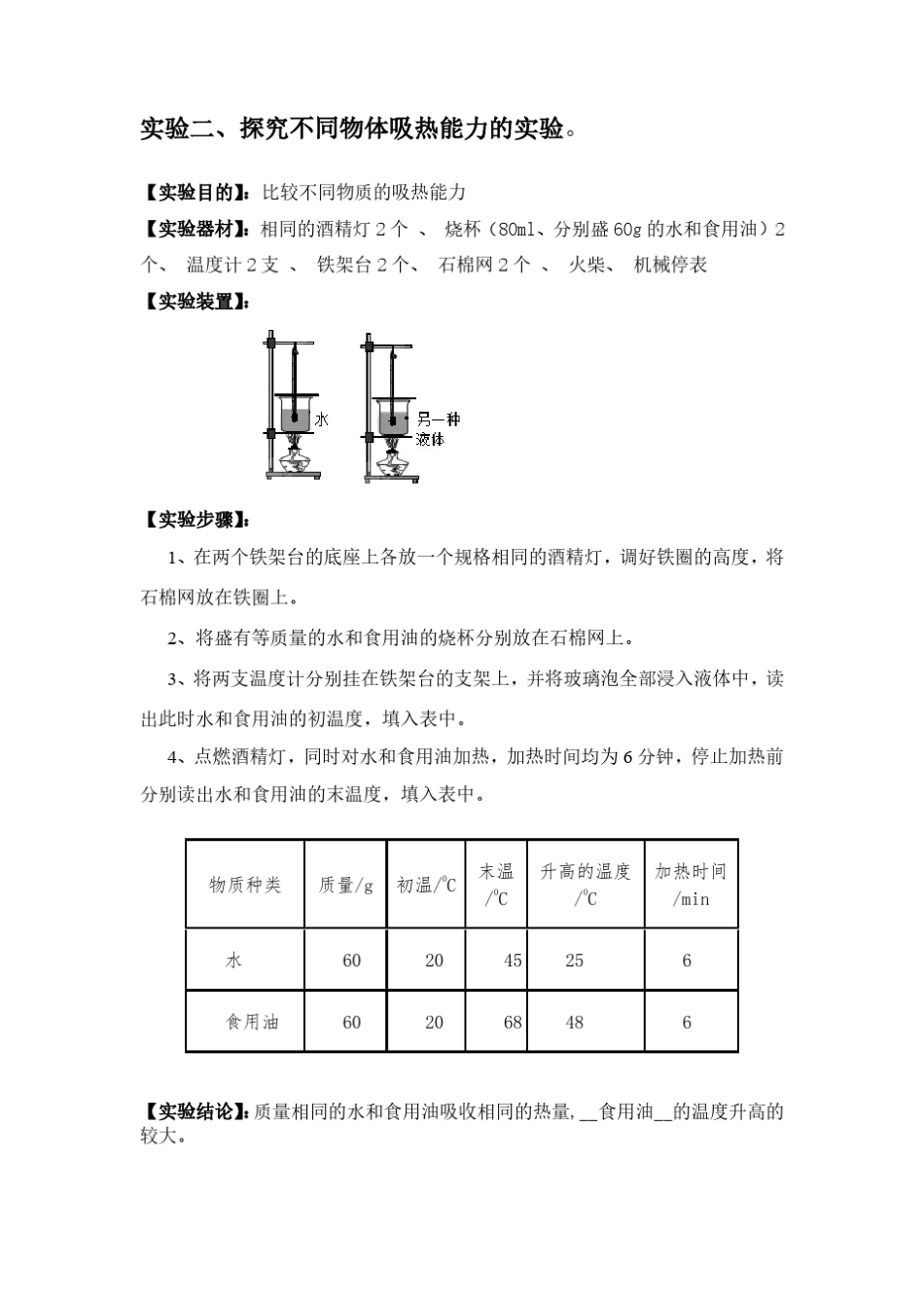 初中物理中考必考的20个实验汇总(齐全含解析考点方向)_第3页