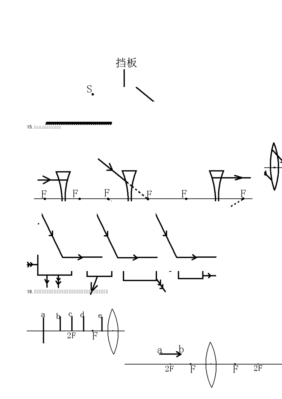 初中物理作图题汇总3547_第3页